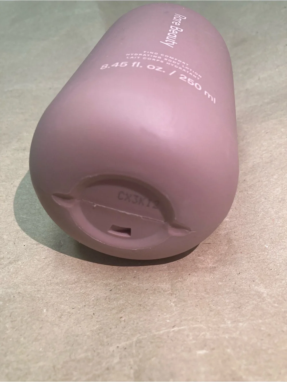 rare beauty find comfort hydrating body lotion